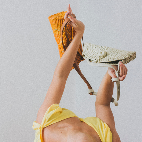 Taco Roll Handbags by Alma at Gelau