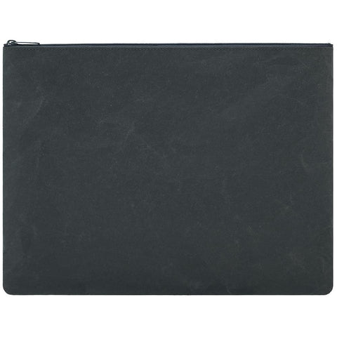 SIWA Black Reusable Paper Pouch with Zip A5