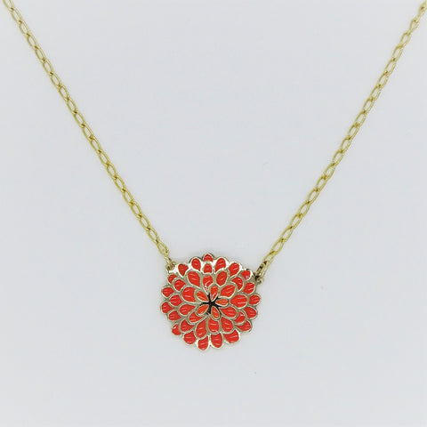 Cempasuchil Marigold Necklace