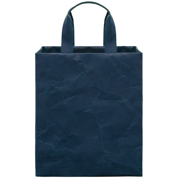 SIWA Dark Blue Square Bag Small Gelau Australia