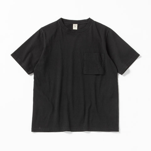 Jackman Black Pocket T-Shirt 5009 Made in Japan Gelau Australia 100% Cotton Boxy T SHirt