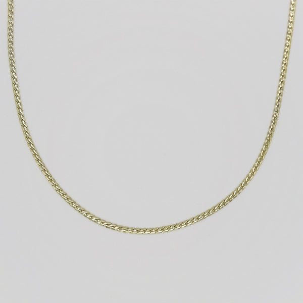 Ocuilli Choker Chain 18k Gold Plated