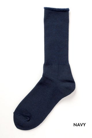 Rototo Navy City Socks Made in Japan