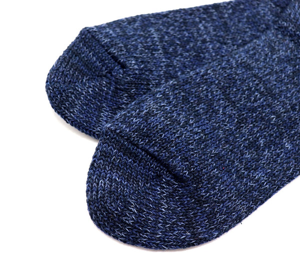 Dark Denim Ankle Socks Pure Cotton ROTOTO