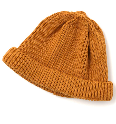 Yellow 100% Cotton Beanie at Gelau Australia Made in Japan by Rototo