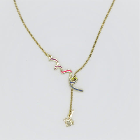 Sparklers 18k Gold Plated Fashion Necklace