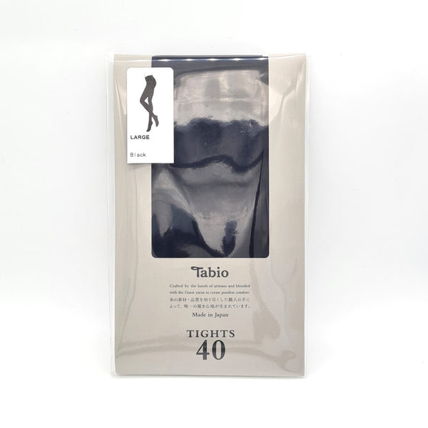 40 denier black tights made in Japan Tabio Australia