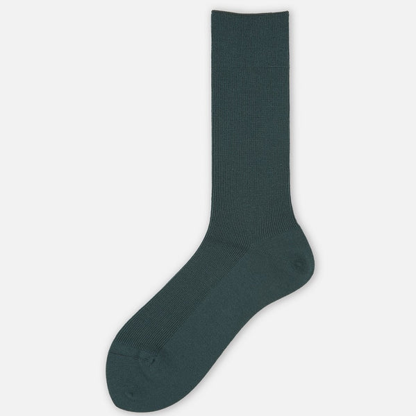 Tabio Iron Blue Ultra Fine Merino Wool Socks Made in Japan