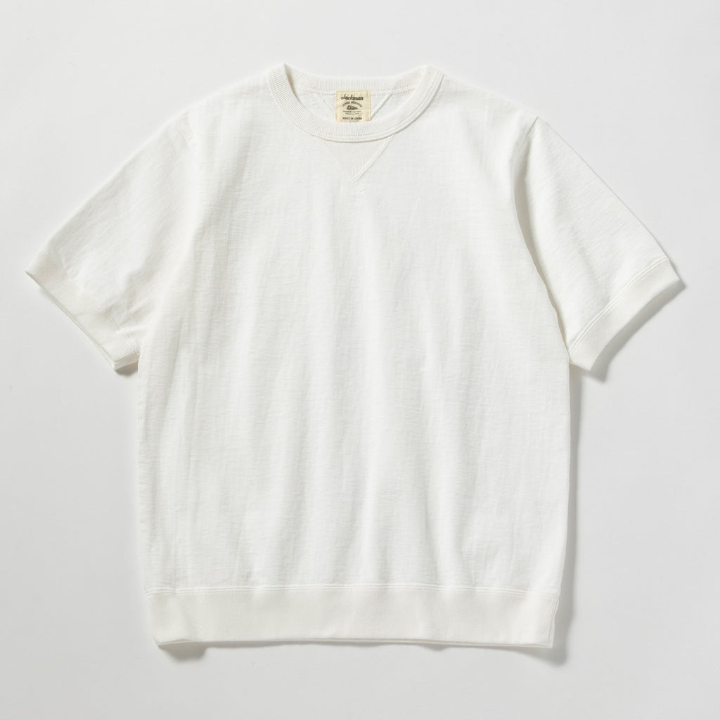 Dotsume Rib T-Shirt Off White – Gelau