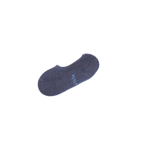 Navy Pile Foot Cover by Rototo Invisible Socklets