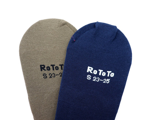 Anti Spli Invisible Socks by Rototo At Gelau
