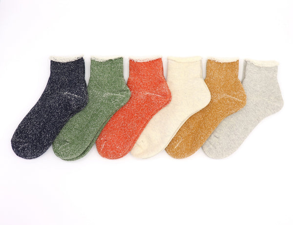 Rototo Double Face  Organic Cotton Socks