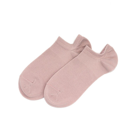 ROTOTO Pink Sneaker Unisex Socks Made in Japan Organic Cotton