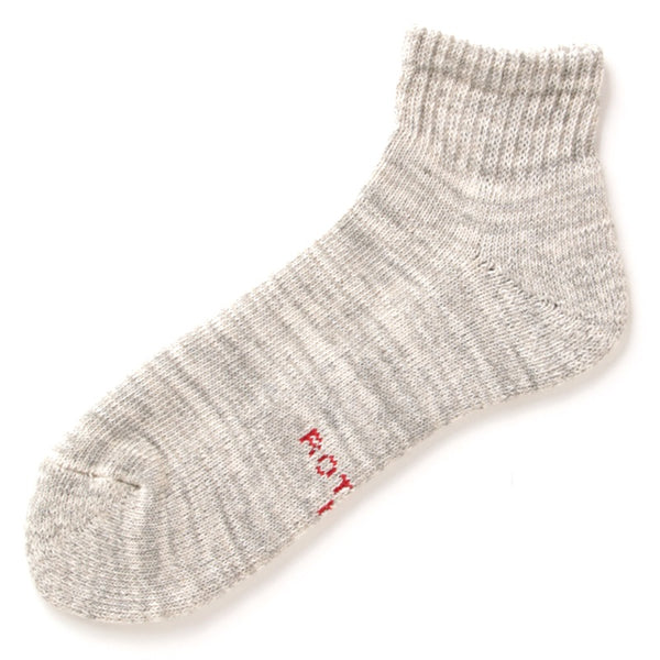 Grey Cotton Socks by Rototo at Gelau Australia