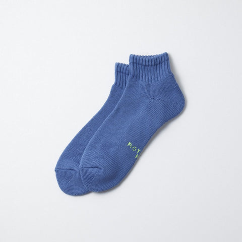 Blue Ankle Socks Rototo Made in Japan