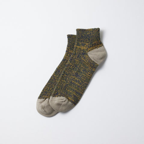 Rototo Melange Organic Cotton Ankle Socks